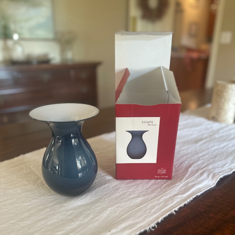 Shape Vase by Peter Vvarrer for Holmegaard